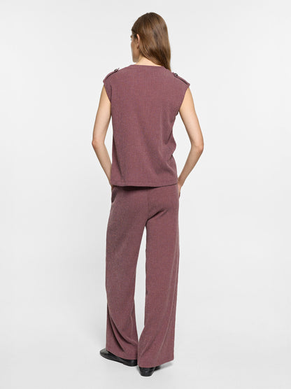 Top With Button Detail