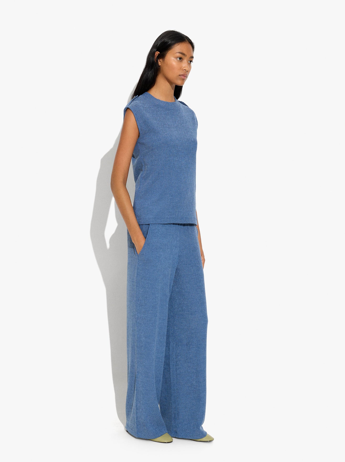 Top With Button Detail