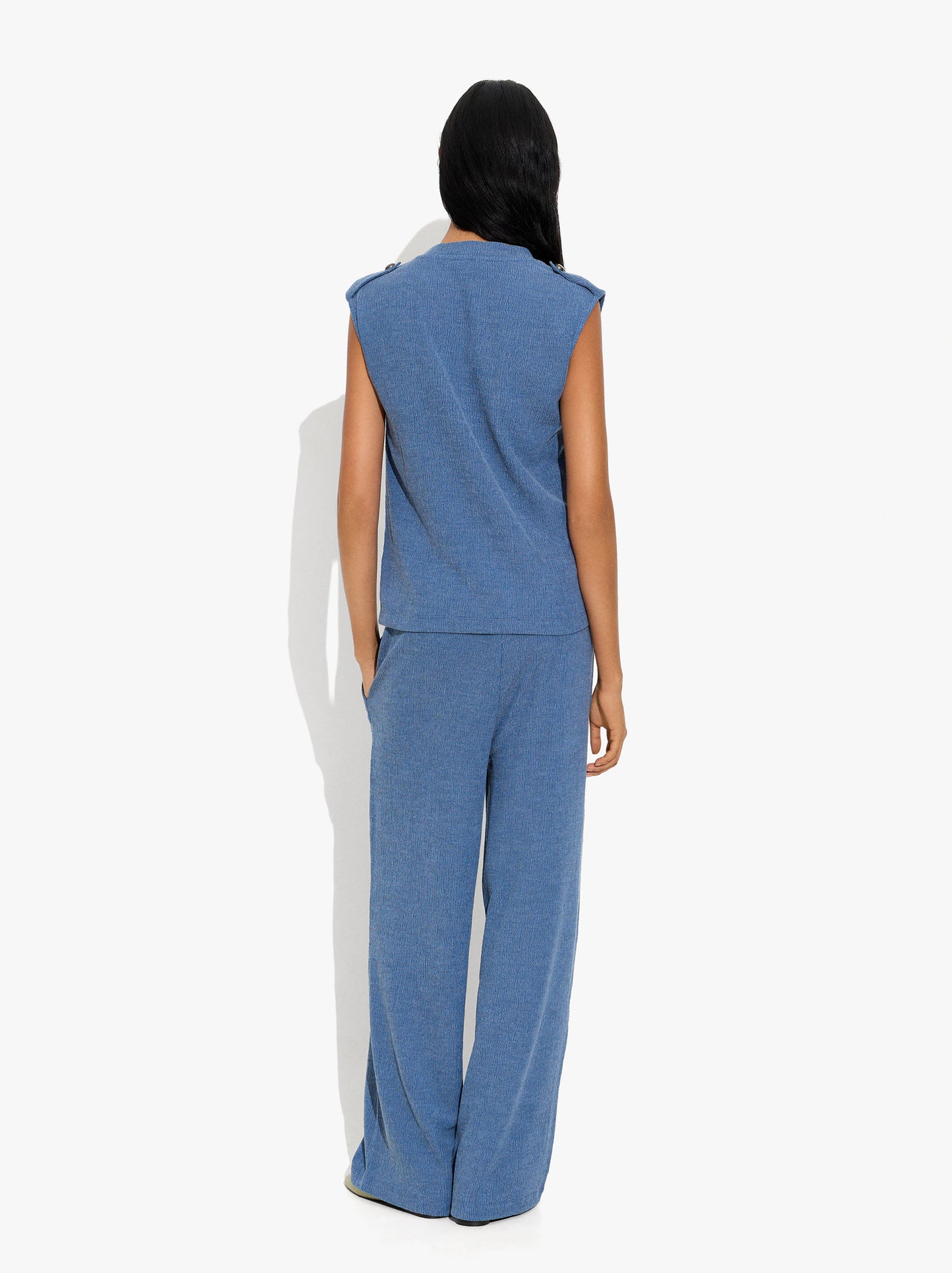 Top With Button Detail