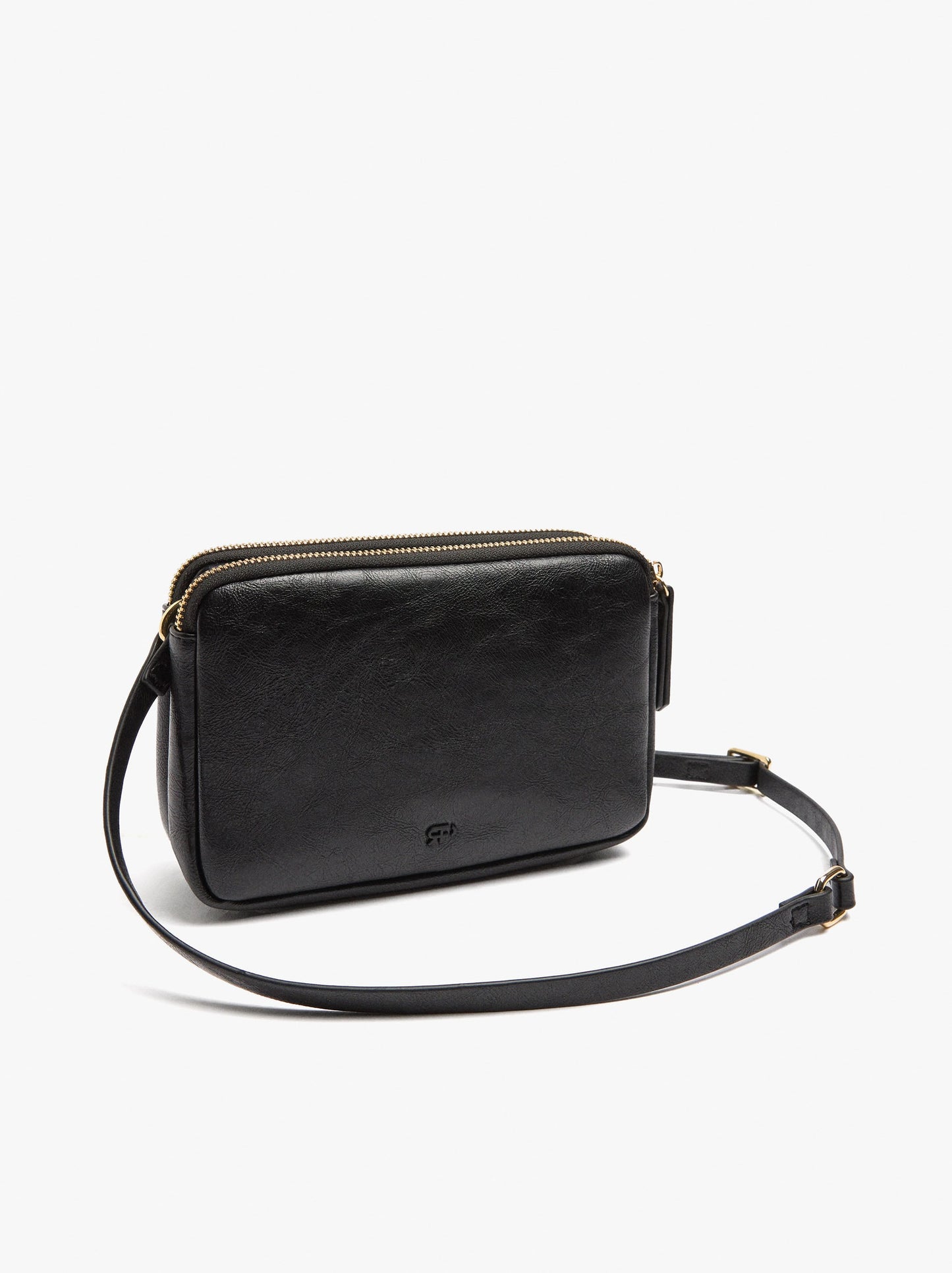 Double Crossbody Bag With Studs