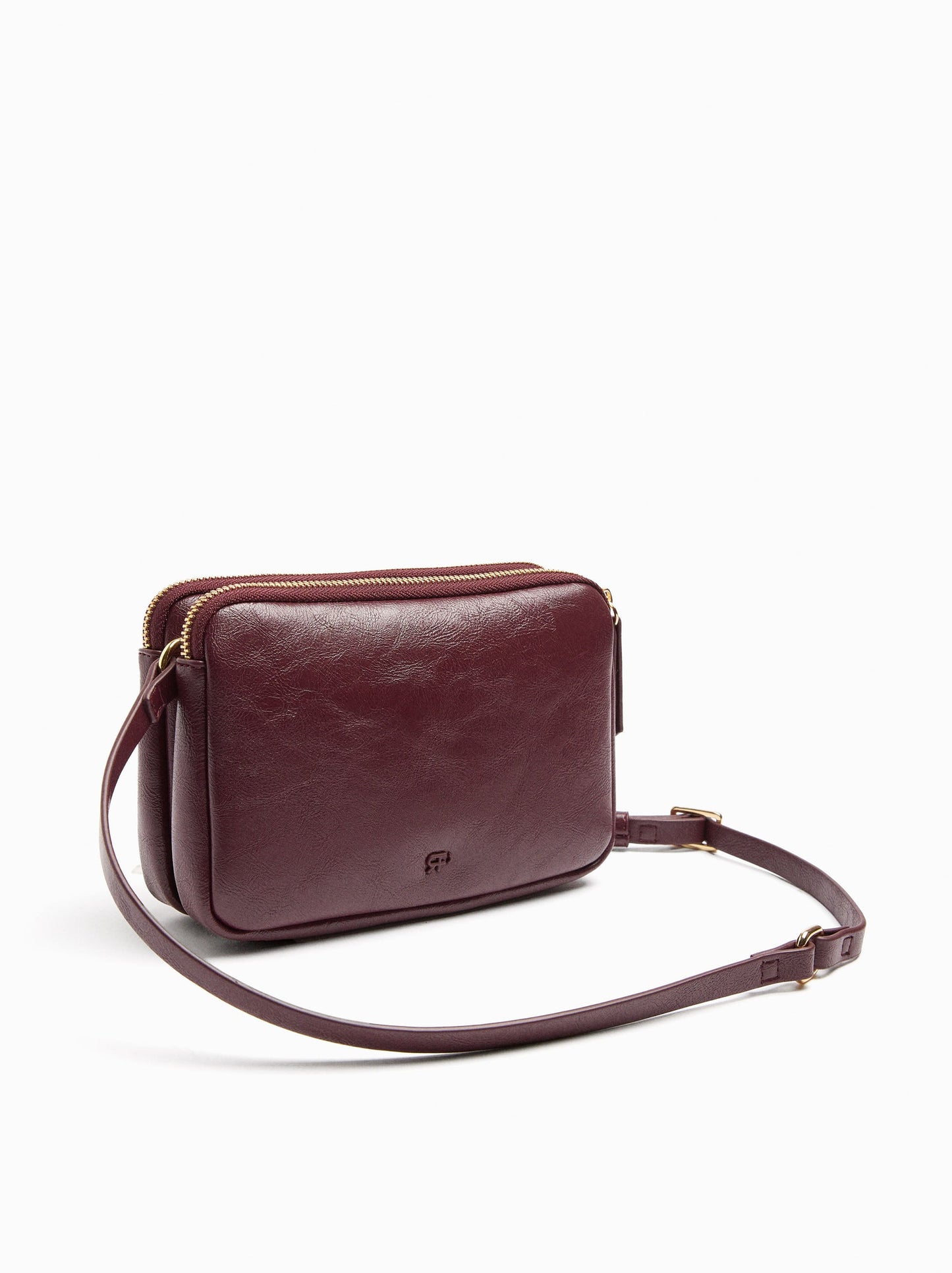 Double Crossbody Bag With Studs