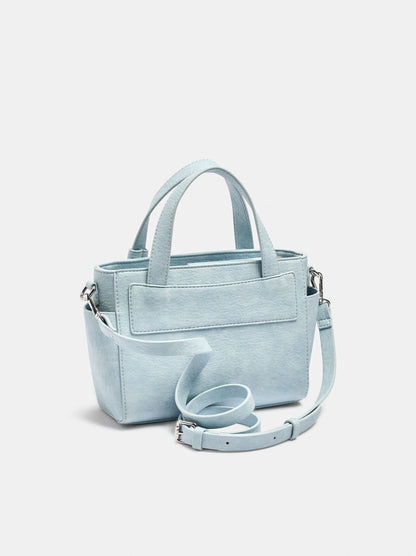 Leather-Effect Tote Bag With Studs