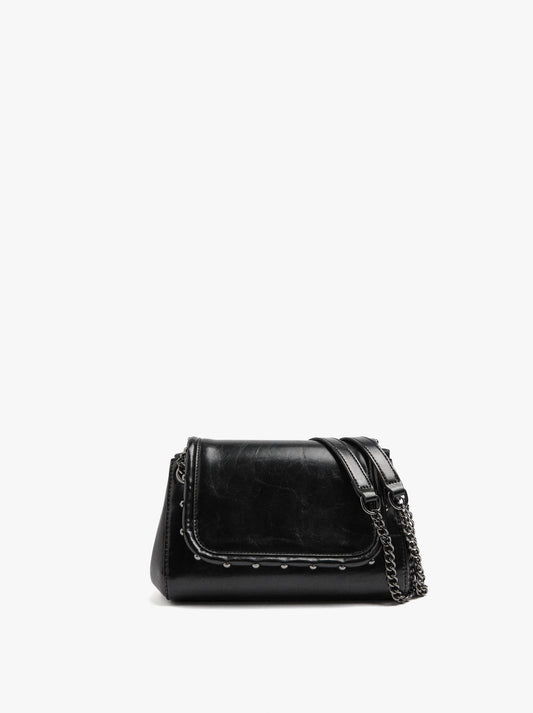Shoulder Bag With Spheres And Chain
