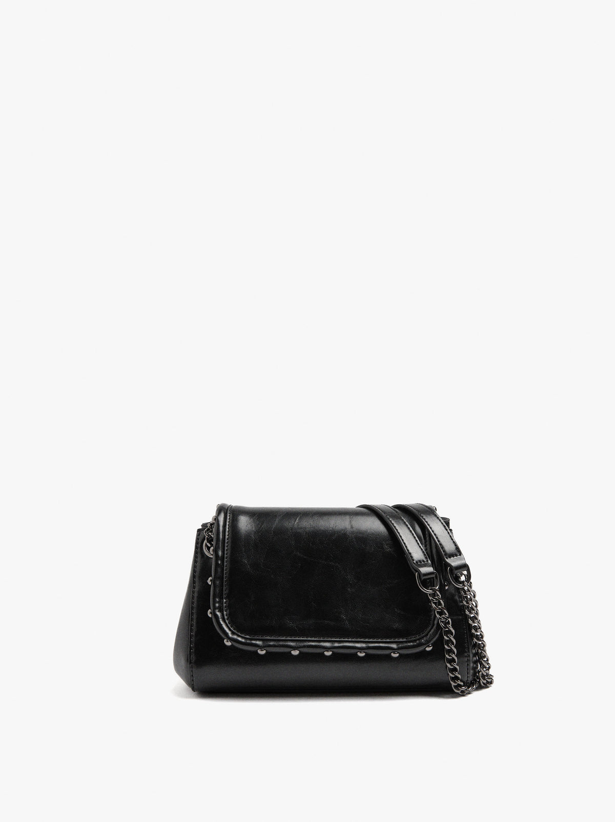 Shoulder Bag With Spheres And Chain