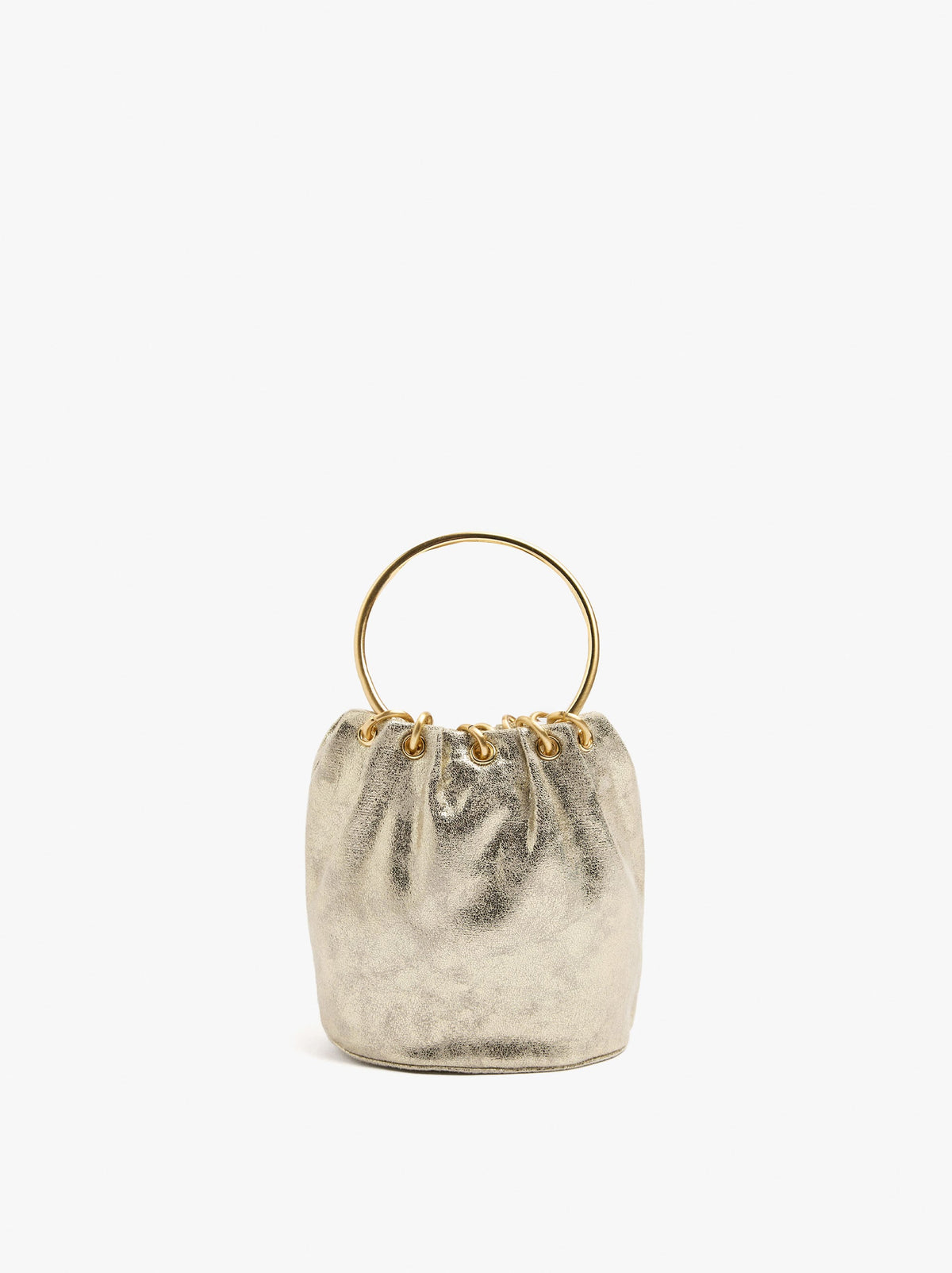 Metallic Party Bag With Rings