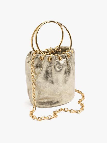 Metallic Party Bag With Rings
