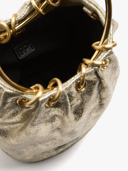 Metallic Party Bag With Rings