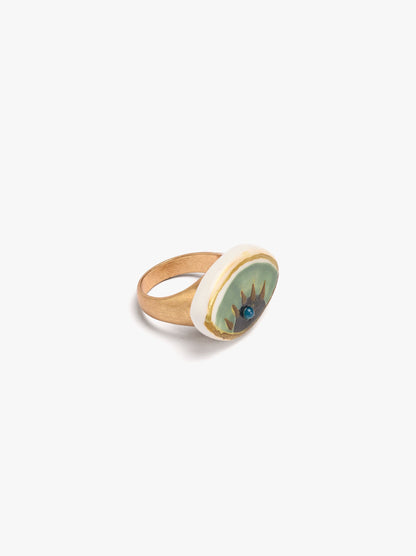 Ring Eye With Ceramic
