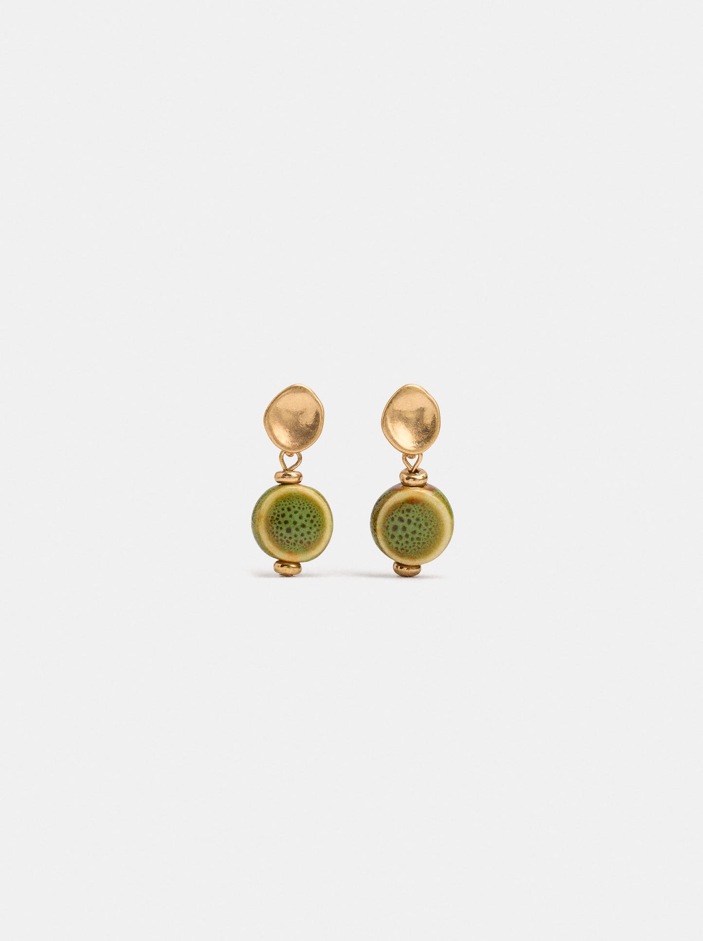 Earrings With Ceramic