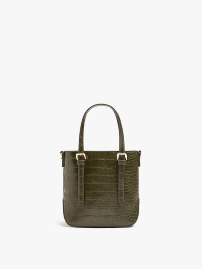 Handbag With Animal Embossing