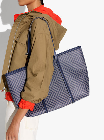 Shopper Bag Printed With Removable Pouch