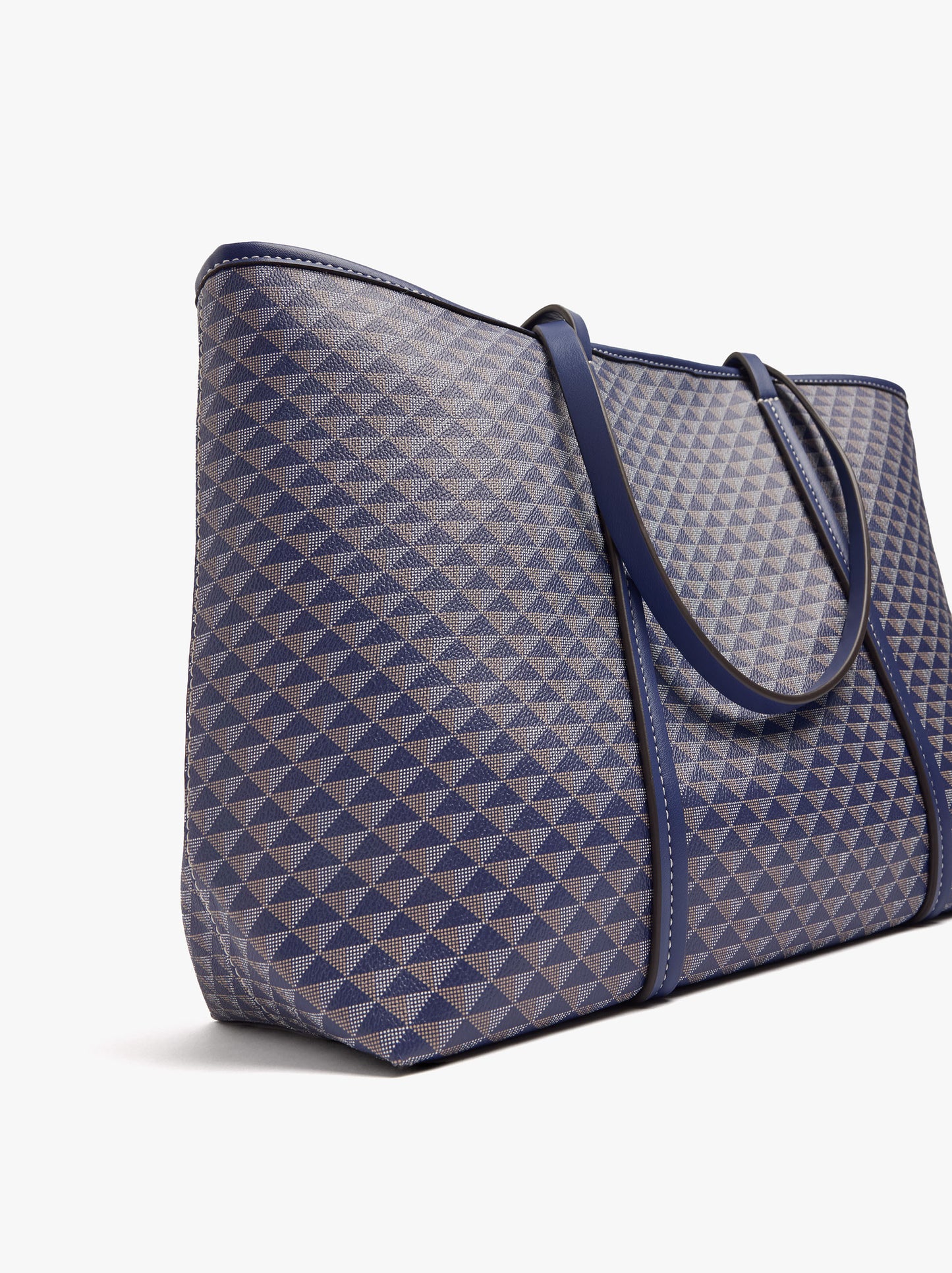 Shopper Bag Printed With Removable Pouch