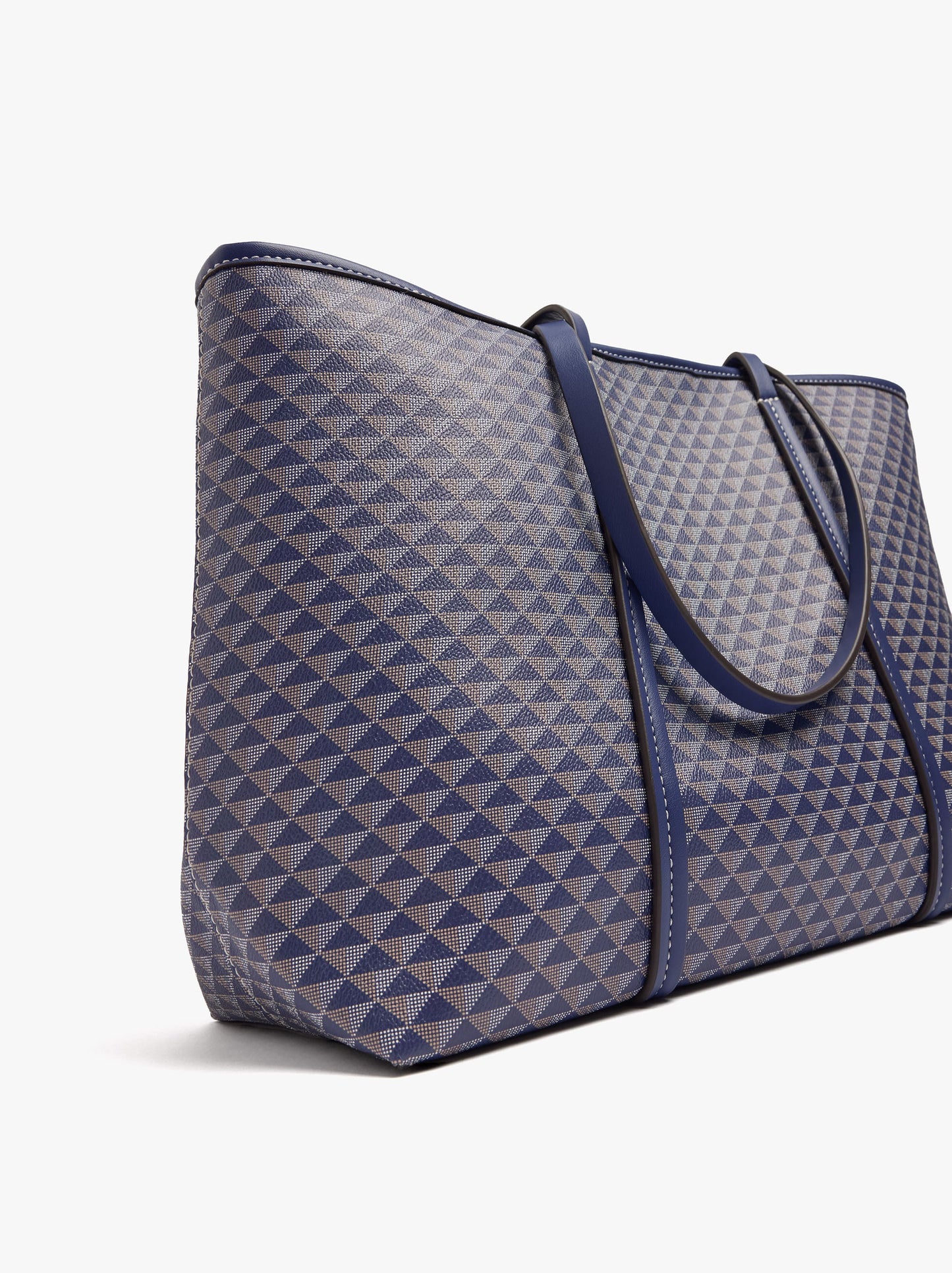 Shopper Bag Printed With Removable Pouch