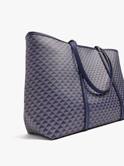 Shopper Bag Printed With Removable Pouch