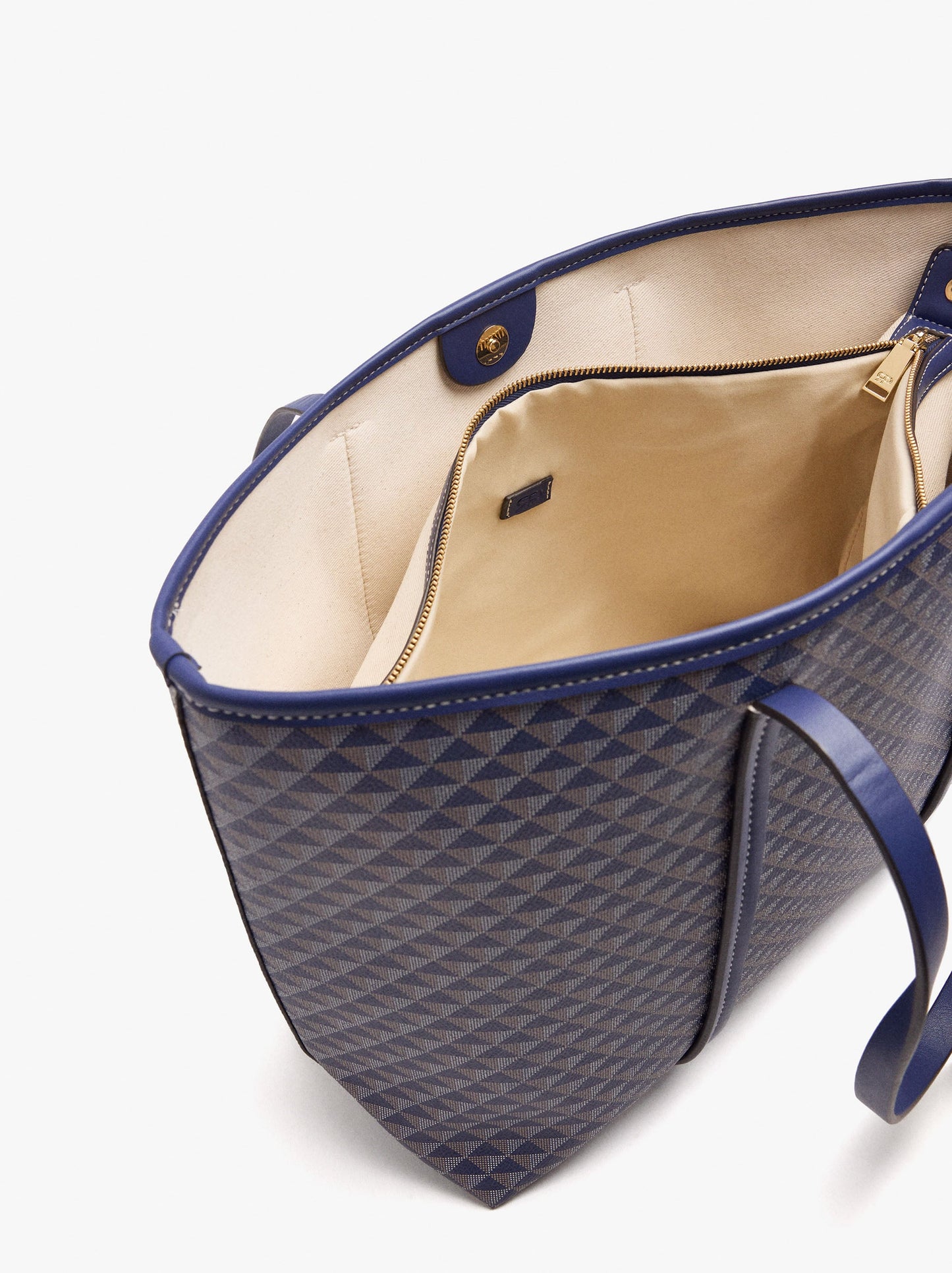 Shopper Bag Printed With Removable Pouch