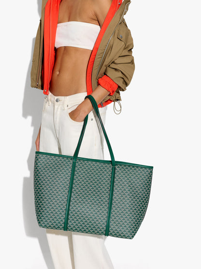 Shopper Bag Printed With Removable Pouch