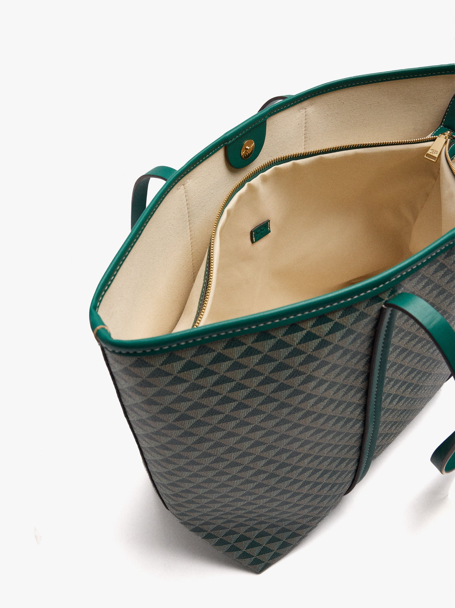 Shopper Bag Printed With Removable Pouch