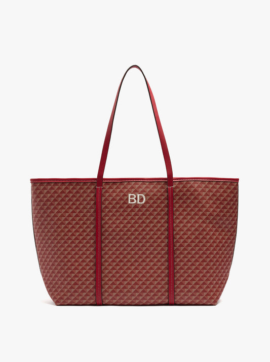 Shopper Bag Printed With Removable Pouch
