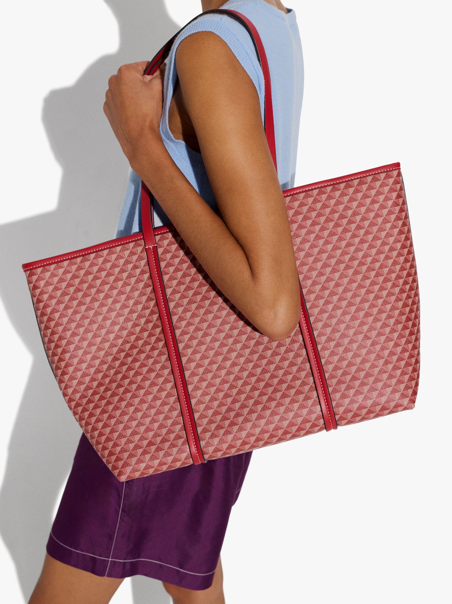 Shopper Bag Printed With Removable Pouch