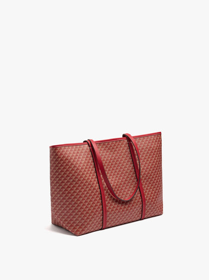 Shopper Bag Printed With Removable Pouch