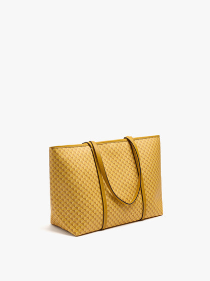 Shopper Bag Printed With Removable Pouch
