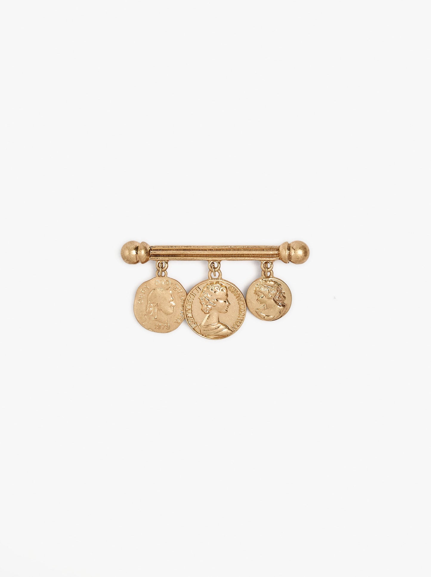 Brooch With Bars And Medals