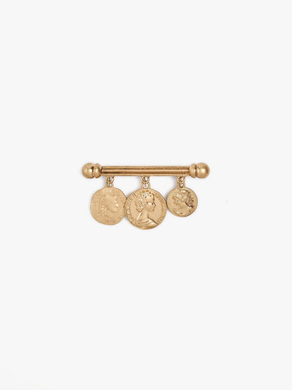 Brooch With Bars And Medals