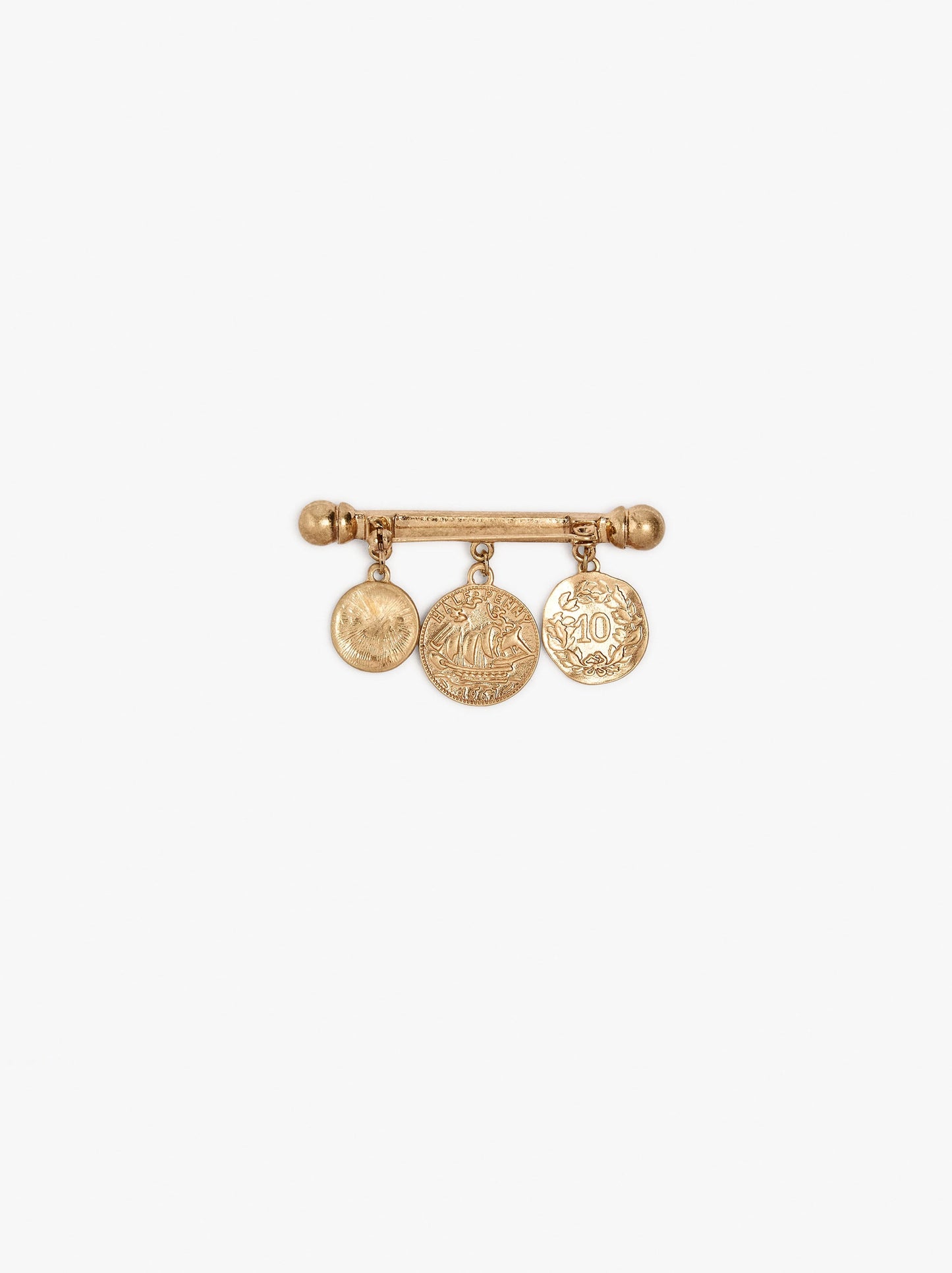 Brooch With Bars And Medals