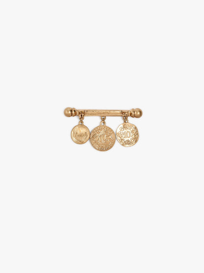 Brooch With Bars And Medals