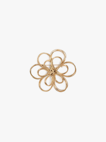 Intertwined Flower Brooch