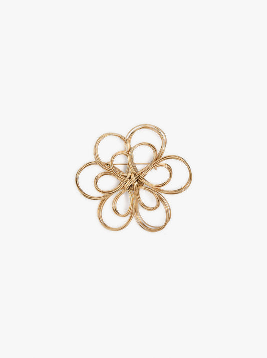 Intertwined Flower Brooch