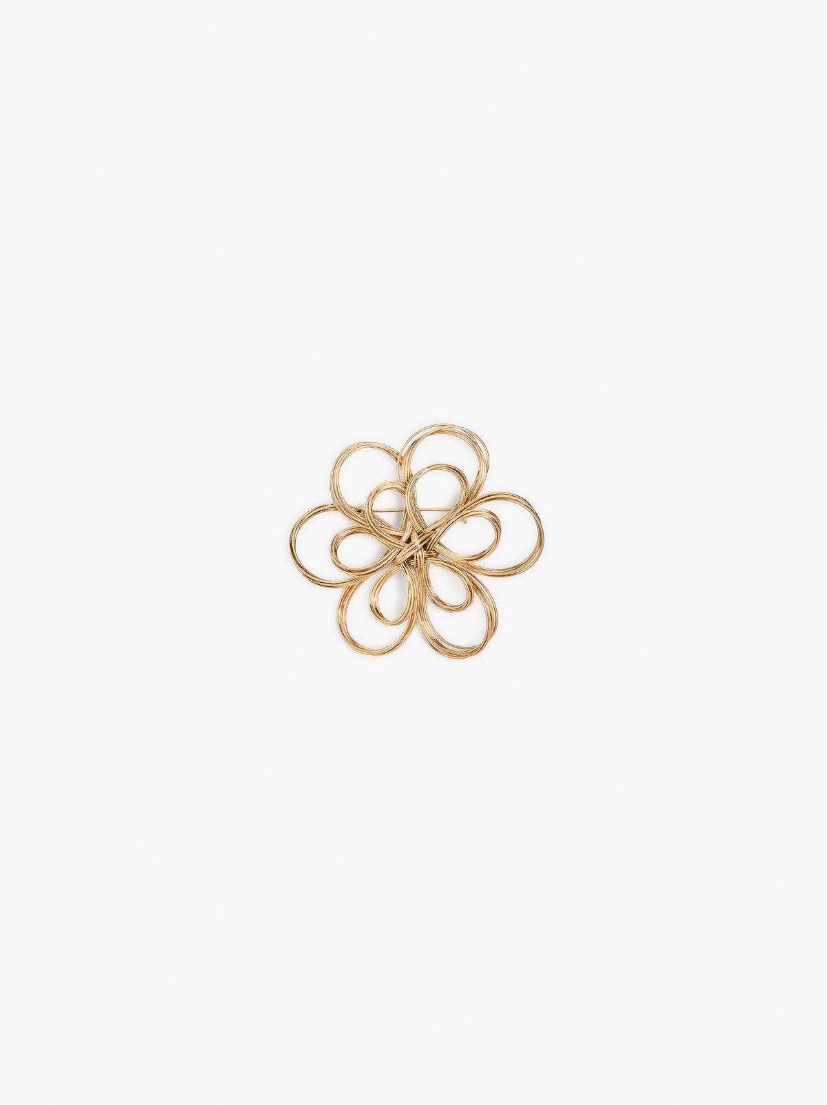 Intertwined Flower Brooch