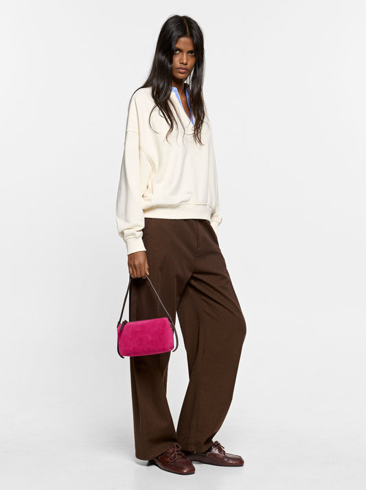Sweatshirt With Contrast Detail