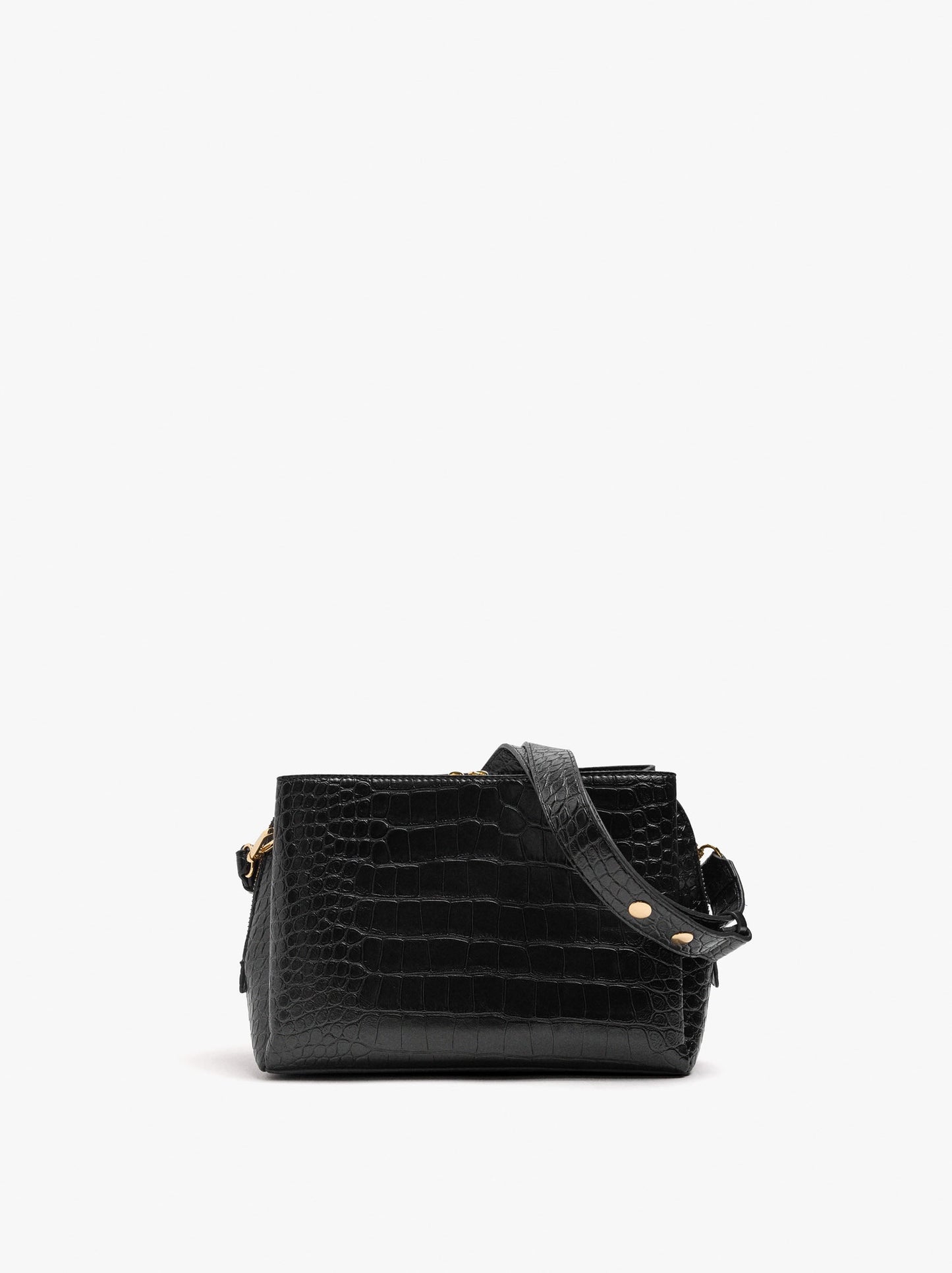 Crossbody Bag With Animal Engraving