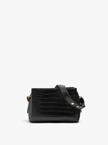 Crossbody Bag With Animal Engraving