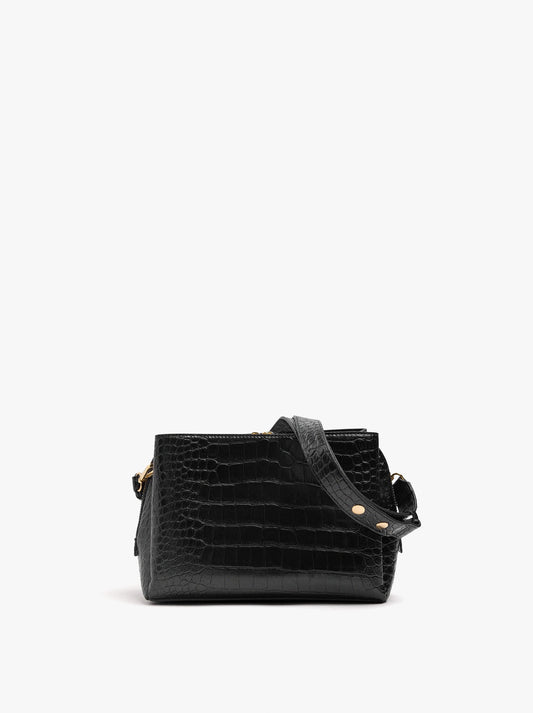 Crossbody Bag With Animal Engraving