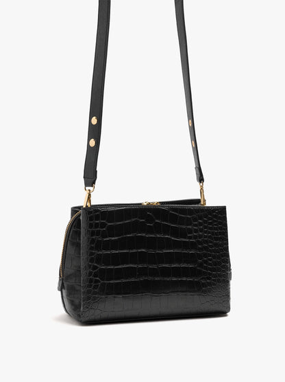 Crossbody Bag With Animal Engraving