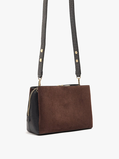 Crossbody Bag With A Leather-Effect Finish