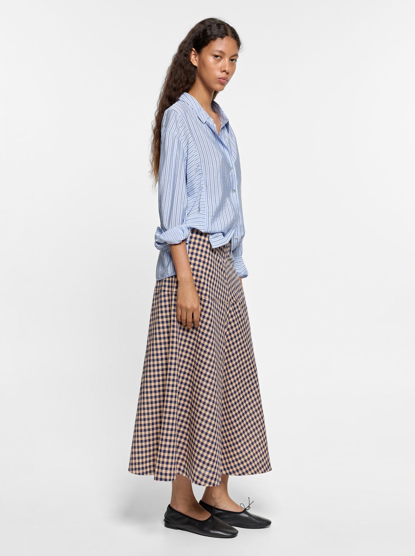 100% Cotton Gingham Skirt