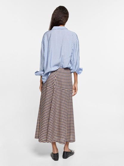 100% Cotton Gingham Skirt