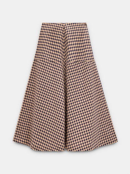 100% Cotton Gingham Skirt