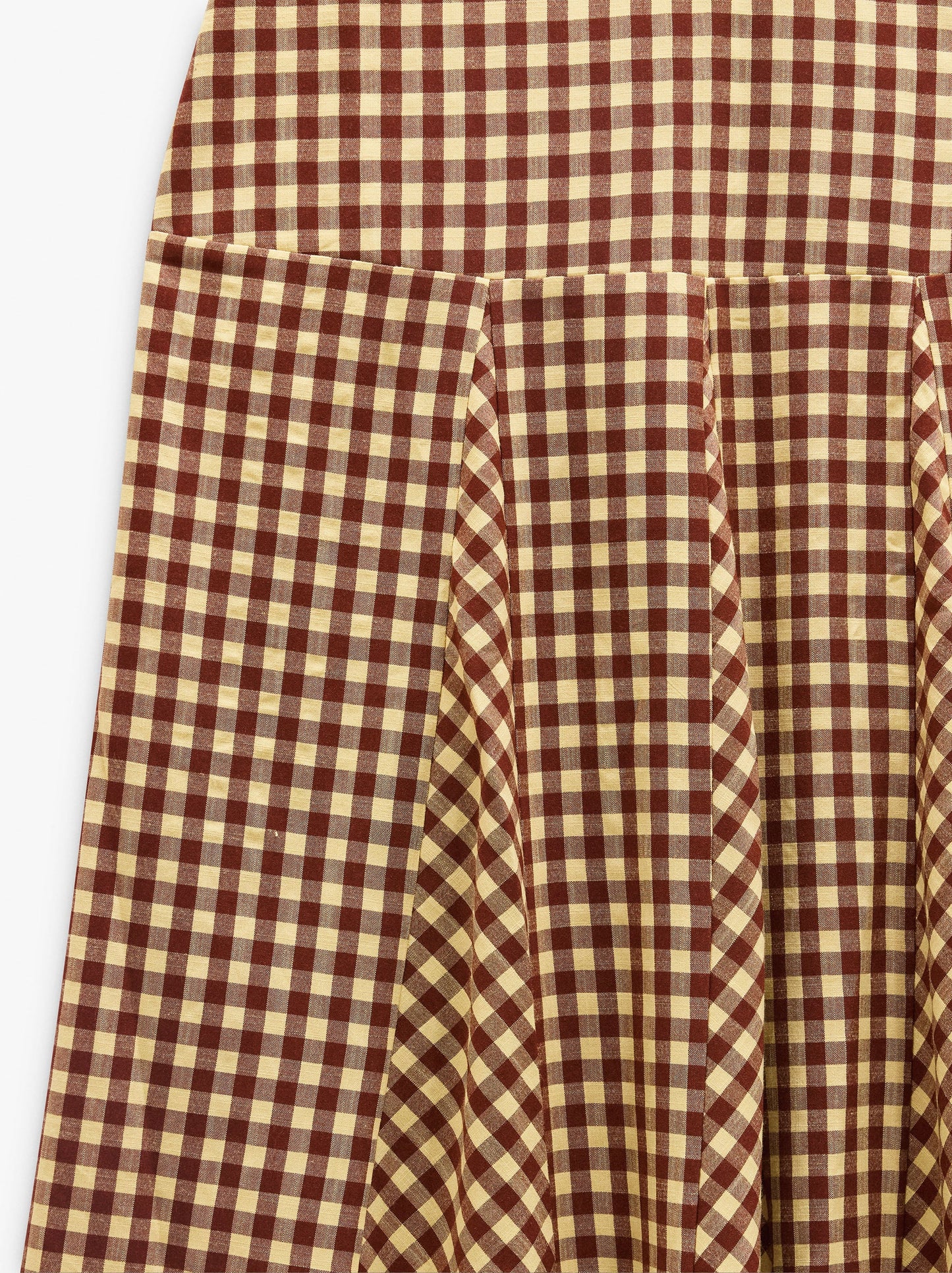 Long Skirt With Vichy Squares