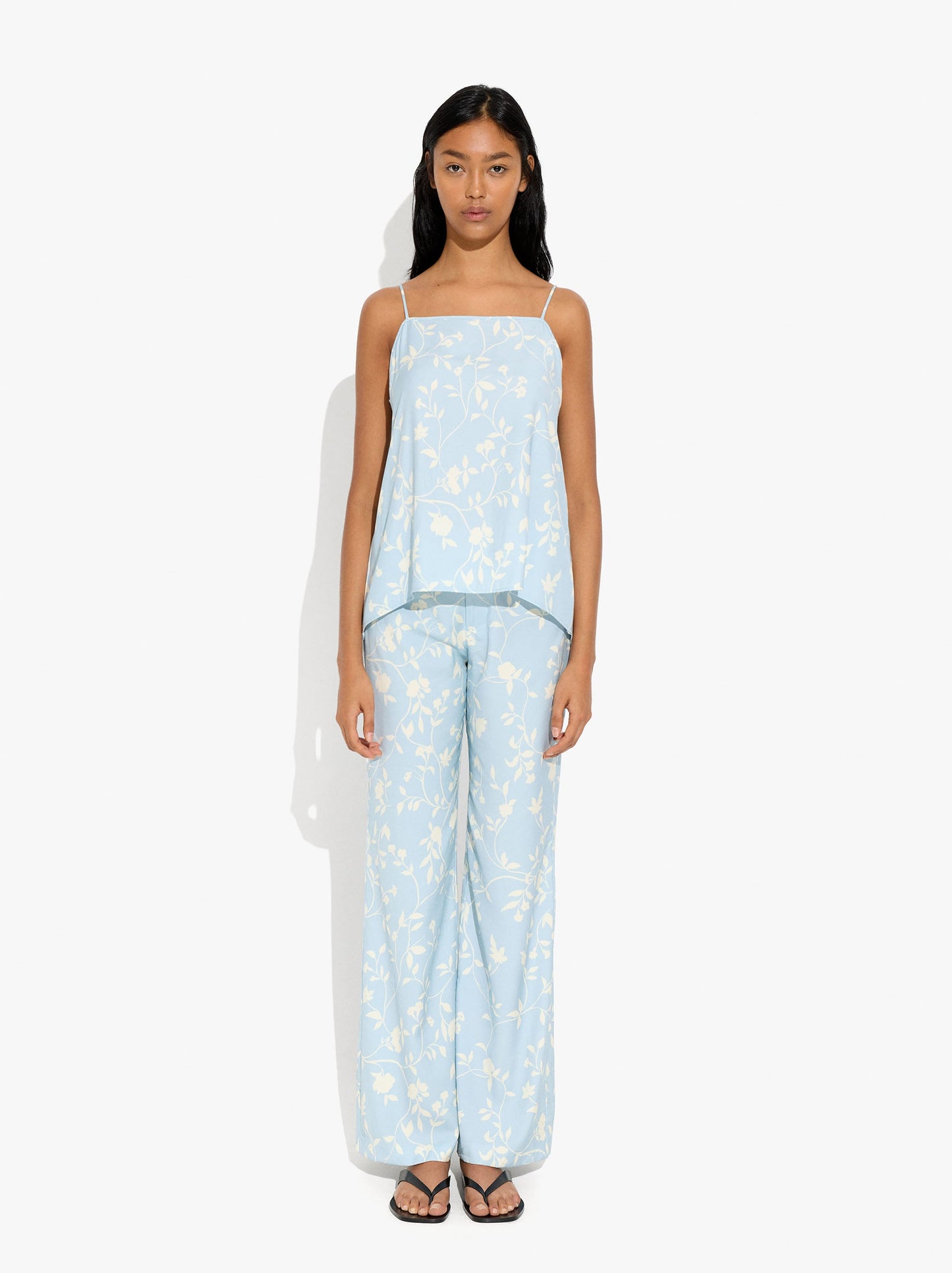 Floral Printed Trousers