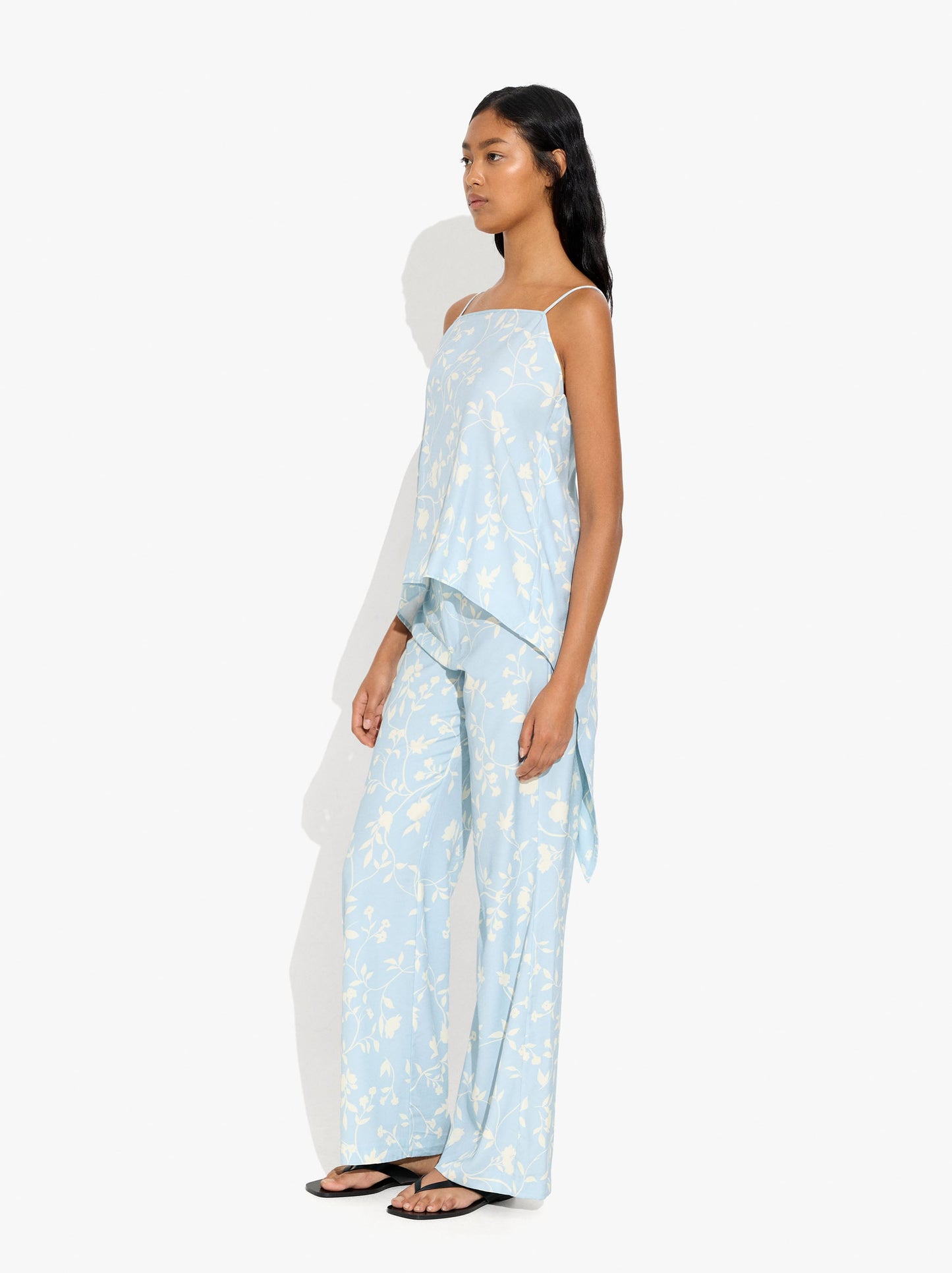 Floral Printed Trousers