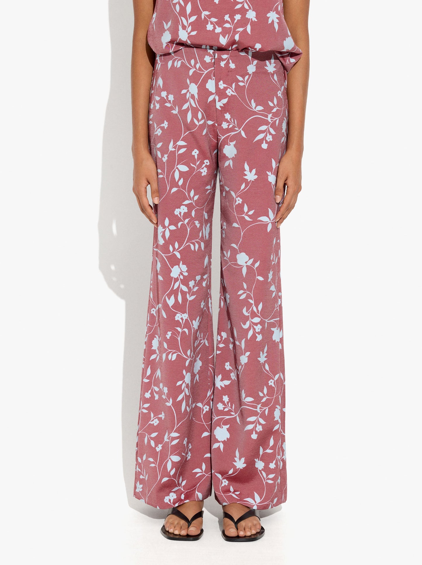 Floral Printed Trousers
