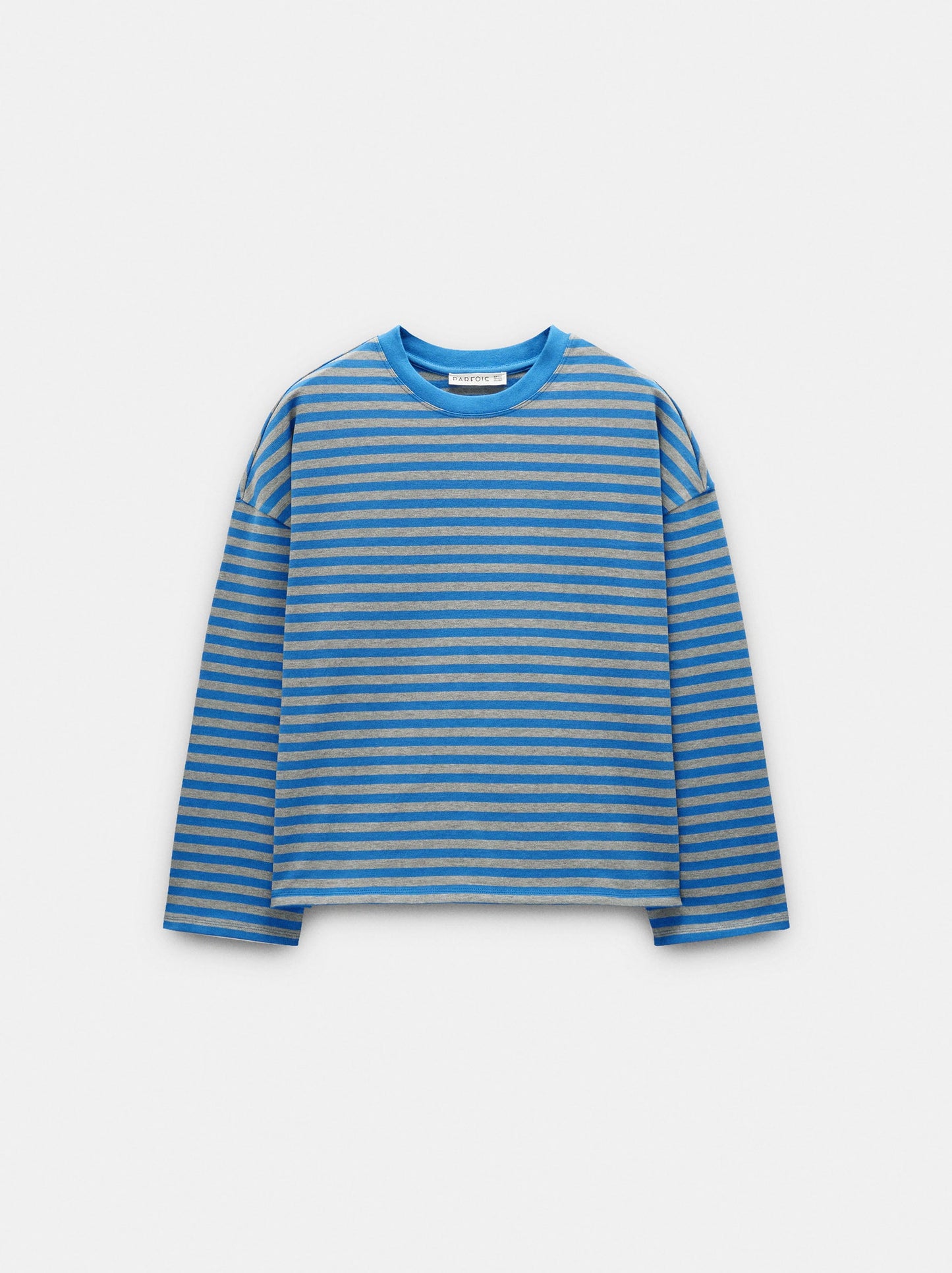Cotton Jumper With Stripes