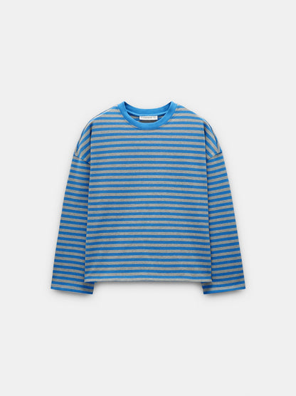 Cotton Jumper With Stripes