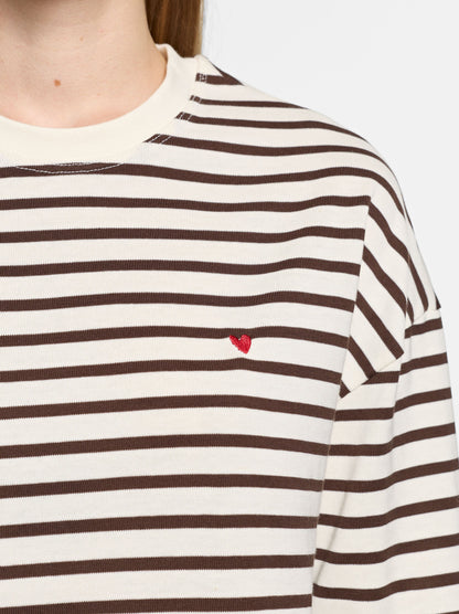 Cotton Jumper With Stripes