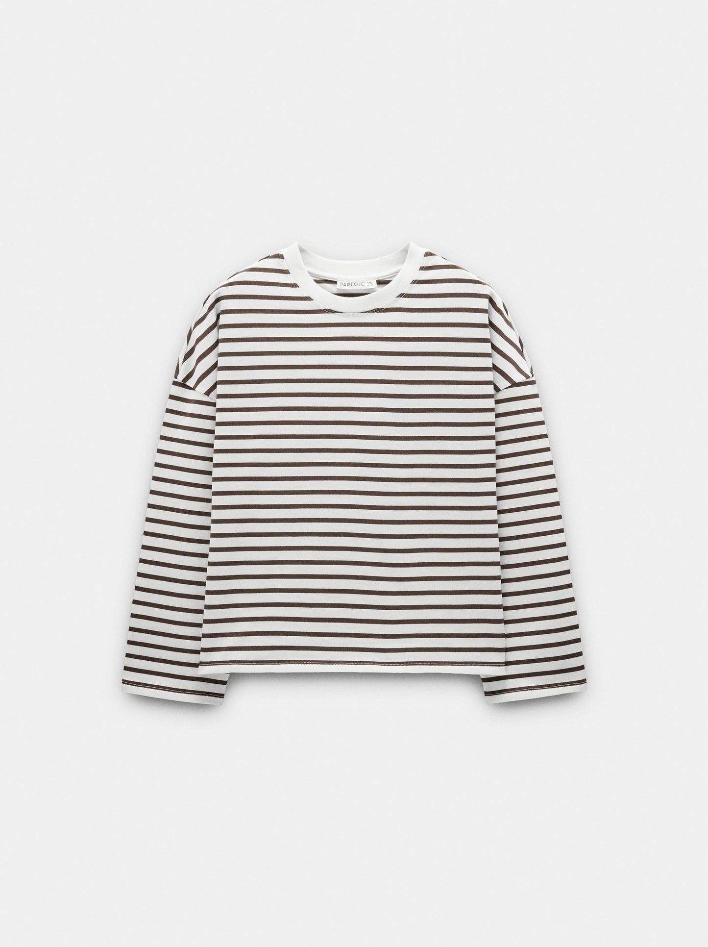 Cotton Jumper With Stripes