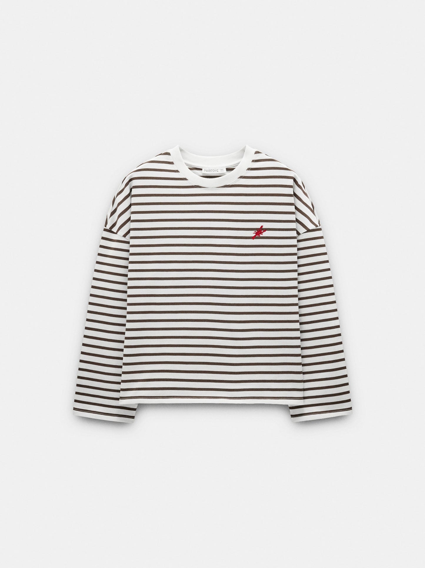 Cotton Jumper With Stripes